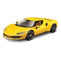 Bburago Bburago - RACE+PLAY, FERRARI, Ferrari 296 GTB, žlutá, 1:18