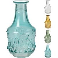 láhev/karafa l, 17cm, mix barev, sklo