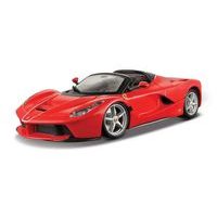Bburago Bburago - RACE+PLAY, FERRARI, LaFerrari Aperta, červená, 1:24