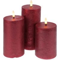 HOMESTYLING LED svíčka sada 3 ks KO-AX5441530
