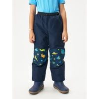 Unuo Dětské zimní rostoucí oteplovačky Polar, Tm. Modročerná, Dinosauři