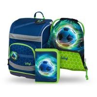 BAAGL SET 3 Zippy plus Fotbalový míč: aktovka, penál, sáček