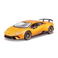 Bburago Bburago - Auta HOBBY, Plus, Lamborghini Huracán Performante, metal oranžová, 1:24