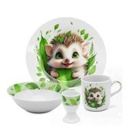 soupr. 4díl. JEŽEK, děts.jídel., porcelán, DB