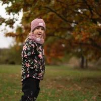 ESITO | Zimní čepice Teddy fleece double Olive - olivová / 34