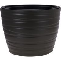 PROGARDEN Květináč plastový 47x35 cm tmavě šedá KO-Y89300760