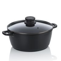 KELA Kastrol s keramickým povrchem a poklicí ATURA 24 cm 3,2 l KL-15171