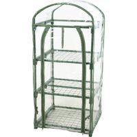 PROGARDEN Lucerna kovová sada 2 ks 18 / 14 cm bílá KO-NB1251550