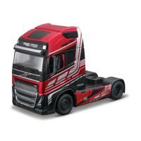Bburago Bburago – STREET FIRE, Přepravní vozidlo Flatbed Transport + VW Polo GTI Mark 5, 1:43