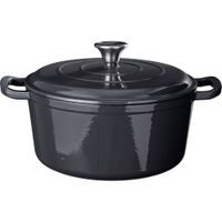SIAKI HUISHOUD Pekáč litina 26 cm šedá KO-C85000210