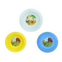 talíř d17,3cm hlub. FARMA IML, aqua, bílý, žlutý, dětský, plast