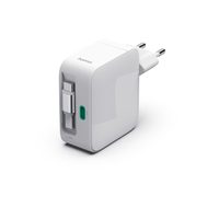 Hama rychlá USB nabíječka GaN 2x USB-C, PD 30 W, navíjecí kabel