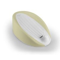 DOLU Dětské protizkluzové lehátko do vany, světle zelená, 20x55,5x35 cm