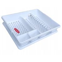 odkapávač 47x38x 8,5cm, LARGE, bílý, na nádobí, Tontarelli