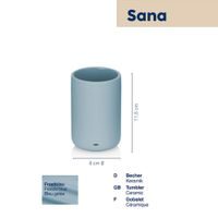 KELA Dávkovač mýdla Sana keramický 300 ml bílá KL-24530