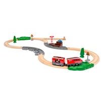 BRIO Vlaková sada s natahovacím vláčkem