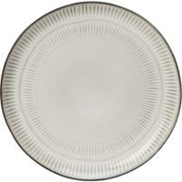 SIAKI Talíř dezertní sada 6 ks 21 cm šedá kamenina KO-Q97001520
