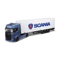 Bburago Bburago - Haulers with trailer, Scania 770 S, SCANIA, bílá, 1:43