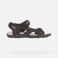 Khaki pánské sandály Geox Terreno + Grip
