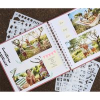 Hama album klasické spirálové FINE ART 24x17 cm, 50 stran, nová černá, černé listy