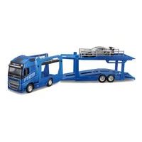 Bburago Bburago - STREET FIRE, Haulers Multicar carrier, Volvo FH16 w/Porsche 911 GT2 RS, 1:43