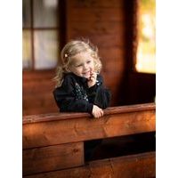 Unuo, Dětská softshellová bunda s fleecem Basic, Khaki, Lesní zvířata