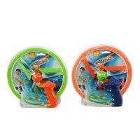 Létající disk, na natažení, 2 druhy