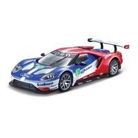 Bburago Bburago - RACE, 2017 Ford GT, modro-červená, 1:32
