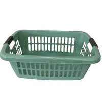 koš 18l na čisté pr., 52x35x20cm, zelený, plast