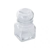 dóza 120ml TK120/2, 5,5x5,5x9cm, sklo