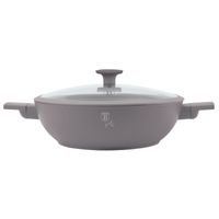 BERLINGERHAUS Pánev WOK s titanovým povrchem 28 cm Taupe Collection BH-8093