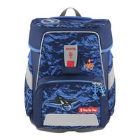 Školní aktovka Step by Step SPACE SHINE, Shark Dexter - 5 dílný set, AGR certifikát