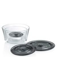 KELA Koš na prádlo sedací Malaga kov světle šedý 39,5x29,5x57,5cm KL-23965