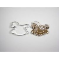 vykr.NR 0042 Kůň houpací, 4,8x6,7cm