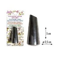 špička d25x50mm RŮŽE TRY-5, zdobící, NR