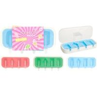 tvořítko na 4ks nanuků, 3BARVY, plast