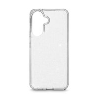 White Diamonds Glitter Case, kryt pro Samsung Galaxy A57 5G, průhledný s třpytkami, nežloutne