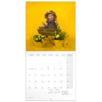 Poznámkový kalendář Babies – Věra Zlevorová 2024, 30 × 30 cm