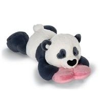 NICI NICI plyš Panda Love se srdíčkem 20cm, ležící