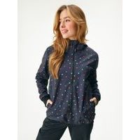 Unuo Dámská softshellová bunda s fleecem Basic, Puntík