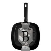 MASTERPRO Pánev grilovací s nepřilnavým povrchem SMART 28x28 cm stříbrná BGEU-3771