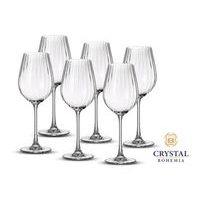 sklen. 500ml, 6ks, BOHEMIA COLUMBA OPTIC, červ.víno, DB