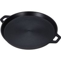 SIAKI HUISHOUD Pánev grilovací litina 34 cm černá KO-C85000350