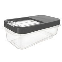 box 35x20x13, obdélník 5 l šedá, plast