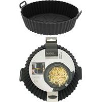 forma d20,5x5cm, do horkovzd.fritézy, černá, silikon