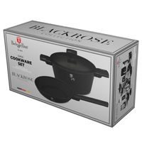 BERLINGERHAUS Sada nádobí s titanovým povrchem 3 ks Monaco Collection BH-8282