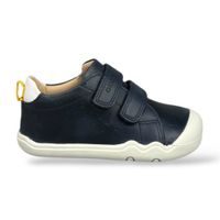 Tmavě modré chlapecké barefoot tenisky Geox Steppieup