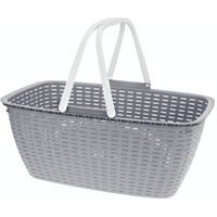 EXCELLENT HOUSEWARE Koš na prádlo sklápěcí rukojeti 35 l šedá KO-Y54230920seda