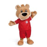 NICI NICI plyš FC BAYERN MÜNCHEN Medvěd Berni 35cm ve fotbalovém dresu, GREEN