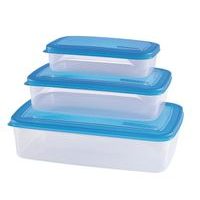 heidrun SADA 3 KS PLASTOVÝCH OBDÉLNÍKOVÝCH DÓZ_hamashop